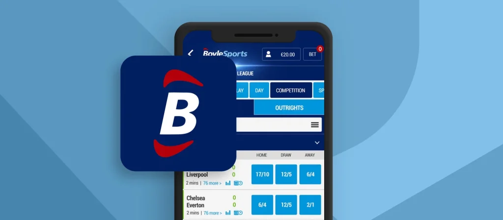 Aplicación móvil de BoyleSports Casino